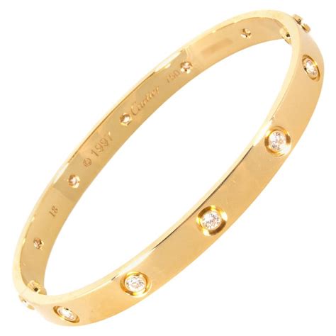 cartier 18 karat gold bracelet|cartier gold bracelet price.